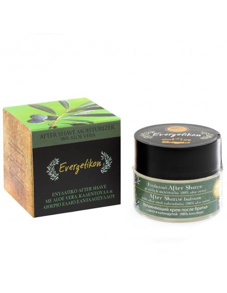 EVERGETIKON After shave Moisturizer with Aloe Vera 50ml