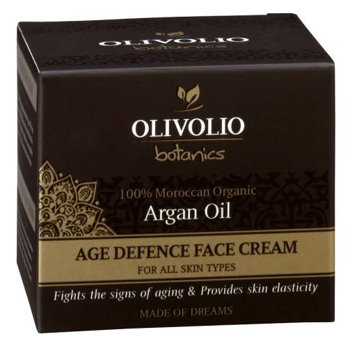 Olivolio OLIVOLIO Αντιγηραντική κρέμα προσώπου με λάδι Argan 50ml