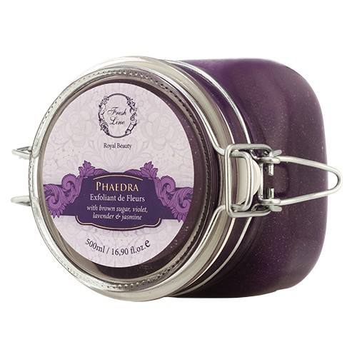 Fresh Line ΦΑΙΔΡΑ Exfoliant de Fleurs Πολυτελές Απολεπιστικό Σώματος 500ml Fresh Line