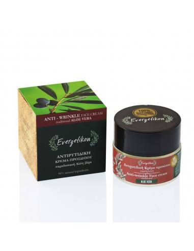 Evergetikon Anti-wrinkle face cream traditional Aloe Vera