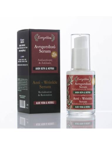 Evergetikon Aντιρυτιδικό Serum με Aλόη βέρα Νερολί