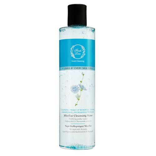 Fresh Line MICELLAR Νερό Καθαρισμού με νερό από Αγγούρι, Καλέντουλα & Χαμομήλι 300ml