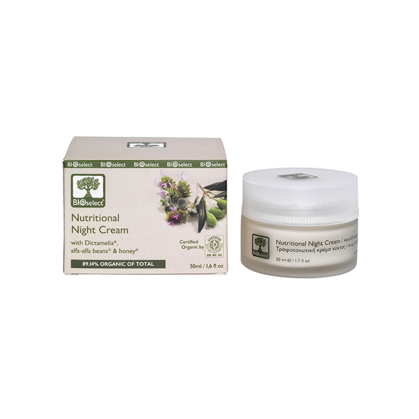 Bioselect Τροφοτονωτική κρέμα νύχτας 50ml Bioselect