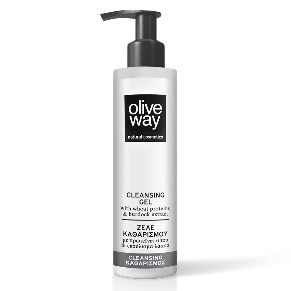 OLIVEWAY Υγρό Σαπούνι Καθαρισμού Προσώπου 200ml Oliveway