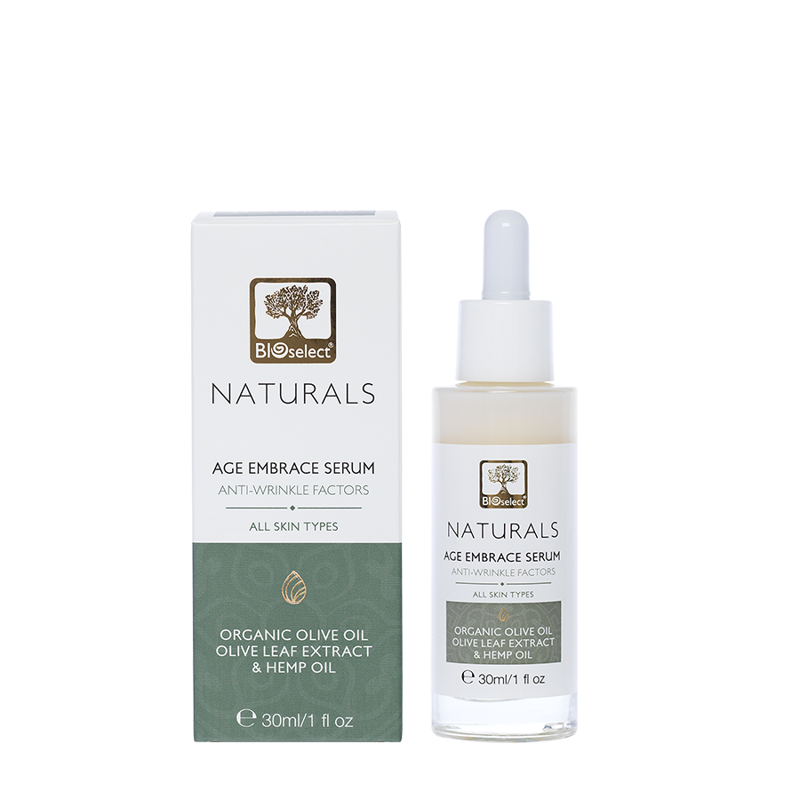 Bioselect Naturals Αντιγηραντικός Ορός Για Πρόσωπο & Λαιμό 30ml