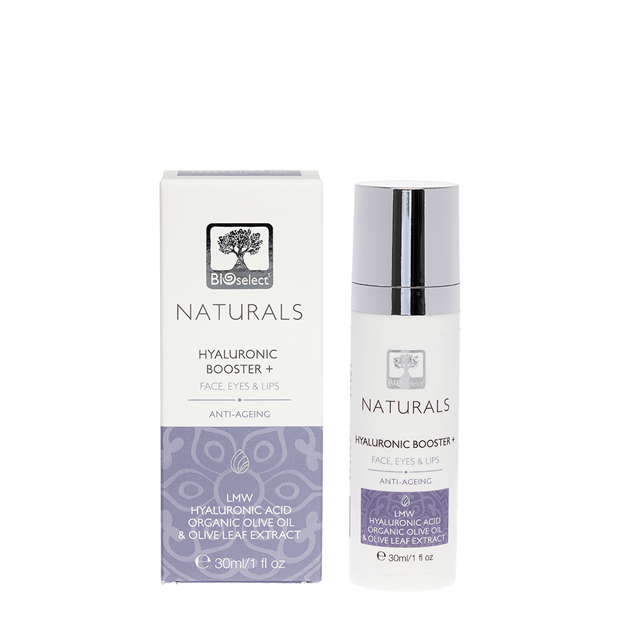 Bioselect Naturals Υαλουρονικό Booster + Πρόσωπο, Μάτια & Χείλια 30ml
