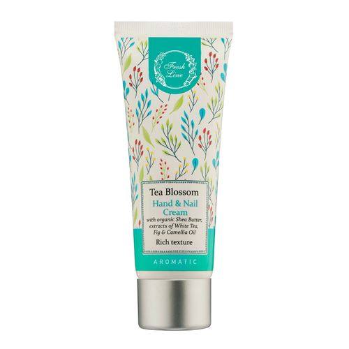 Fresh Line Κρέμα Χεριών & Νυχιών Tea Blossom 75ml