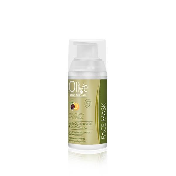 Olive Beauty Medicare ΘΡΕΠΤΙΚΗ ΠΟΛΥΒΙΤΑΜΙΝΟΥΧΑ ΜΑΣΚΑ ΠΡΟΣΩΠΟΥ 70ml Olive Beauty MediCare