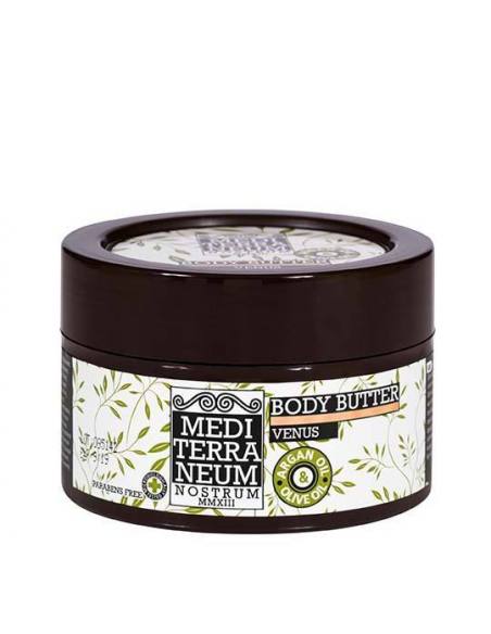 Mediterraneum Nostrum Крем-масло для тела VENUS с маслом аргании и оливковым маслом 250ml