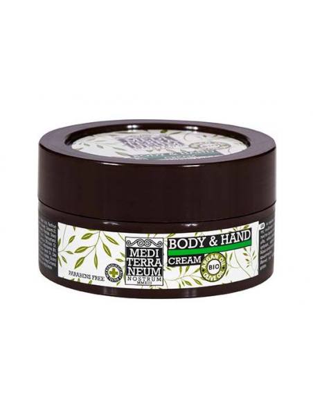 Mediterraneum Nostrum Крем для тела и рук с маслом аргании и оливковым маслом 200ml