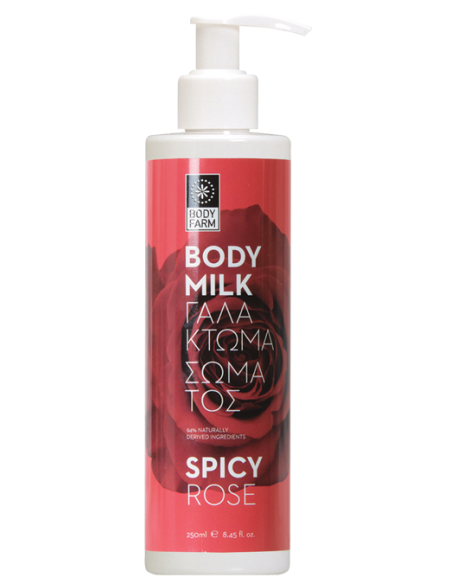Body Farm SPICY ROSE BODY MILK 250ml