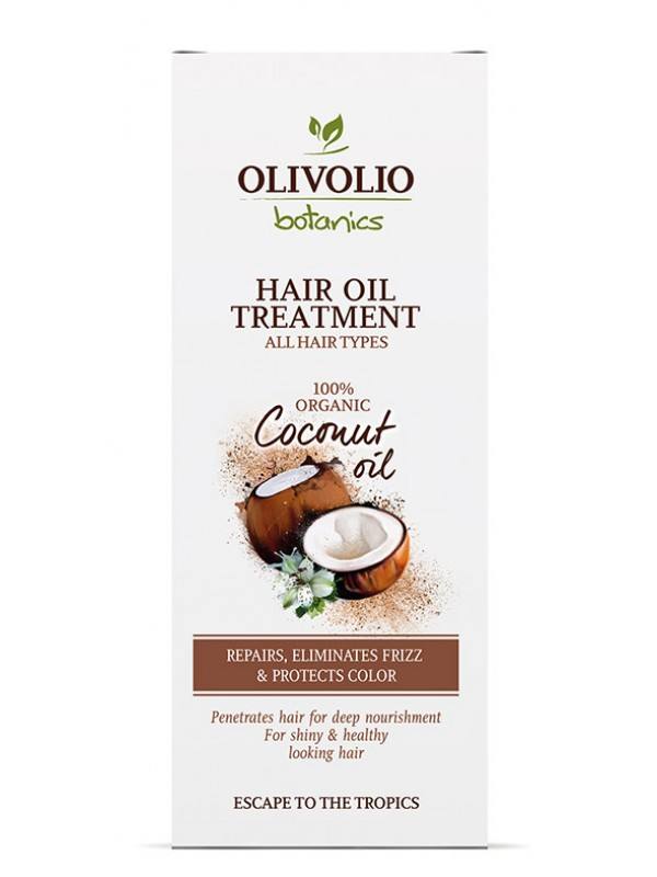 Olivolio Λάδι αναδόμησης & θρέψης Μαλλιών με Έλαιο Καρύδας 90ml