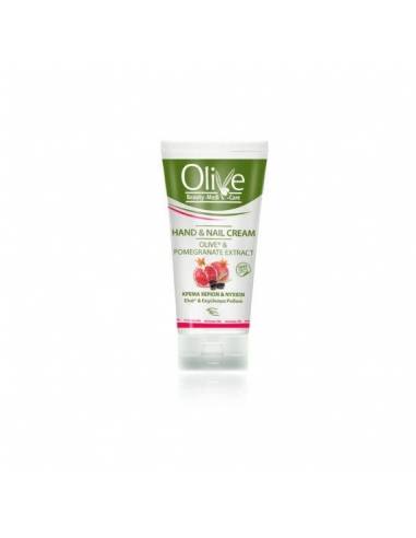 Olive Beauty Medicare Hand & Nail Cream Olive & Pomegranate Extract 100ml