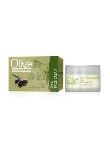 Olive Beauty Medicare 24H face cream with olive & donkey milk