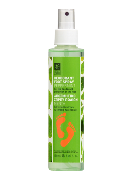 Body Farm Peppermint Deodorant Foot Spray 150ml