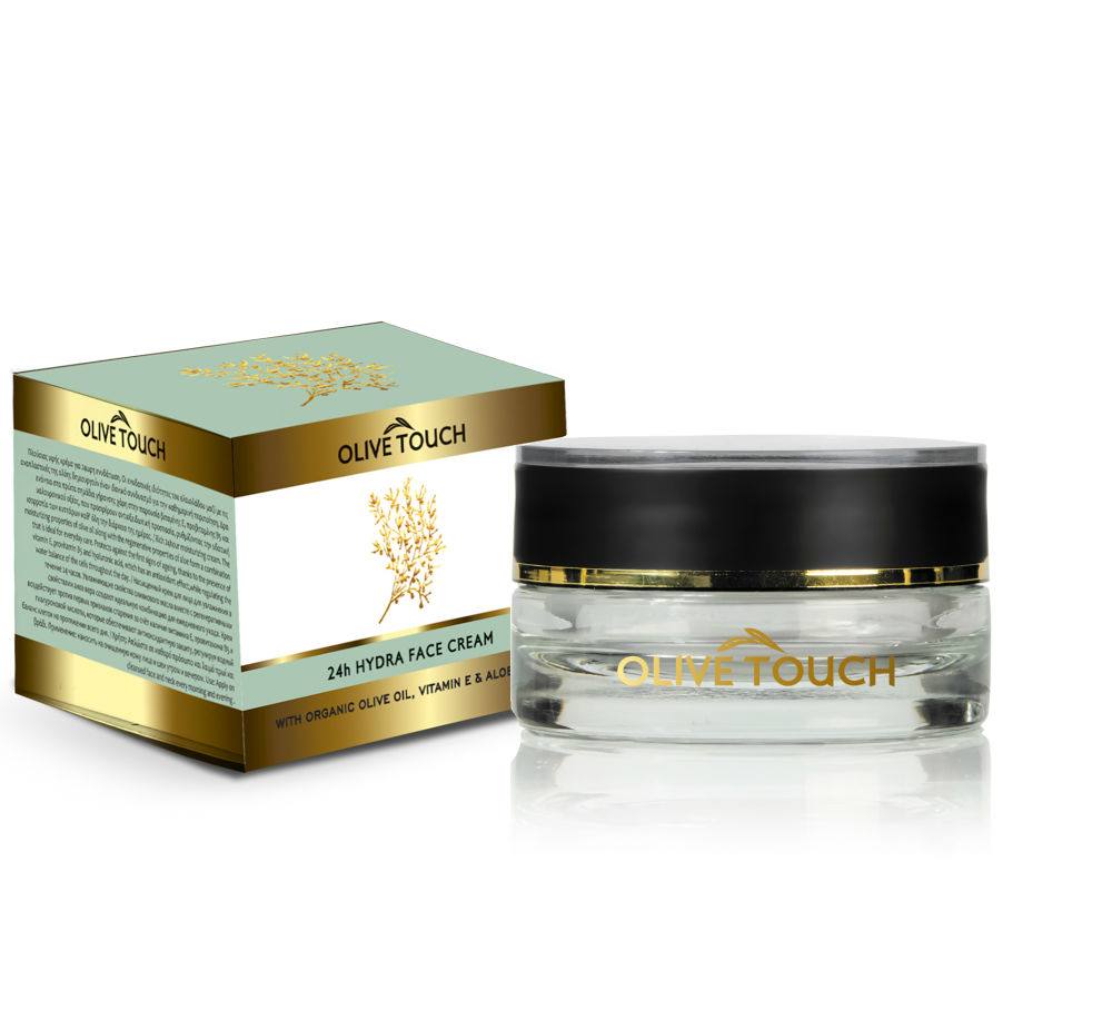 Olive Touch 24ωρη Eνυδατική Κρέμα Προσώπου 50ml OLIVE TOUCH