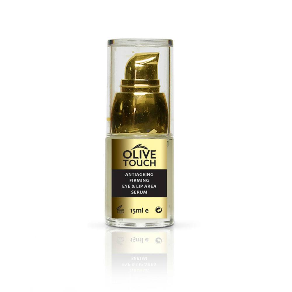 Olive Touch Αντιγηραντικός-Συσφικτικός Ορός Ματιών & Χειλιών 15ml OLIVE TOUCH