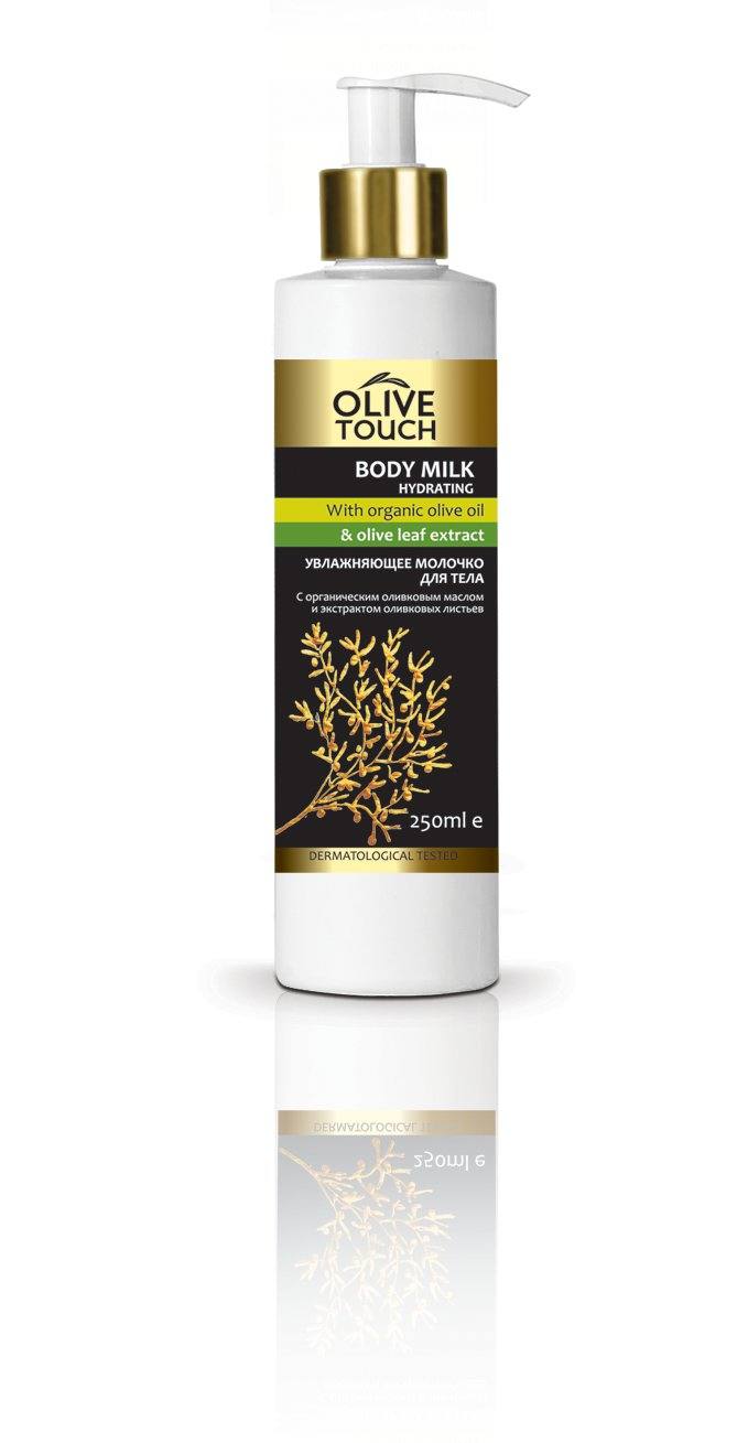Olive Touch Γαλάκτωμα Σώματος Με Βιολογικό Λάδι Ελιάς & Εκχυλίσματα Φύλλων Ελιάς 250ml OLIVE TOUCH