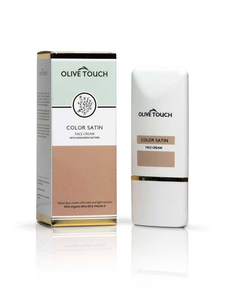 Olive Touch Αντηλιακή Κρέμα Προσώπου spf 30 με Χρώμα 50ml OLIVE TOUCH