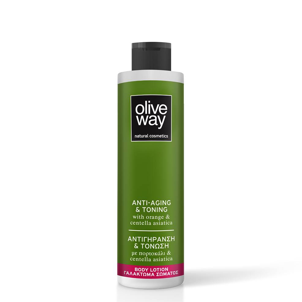 OLIVEWAY Γαλάκτωμα σώματος για Αντιγήρανση & Τόνωση250ml Oliveway