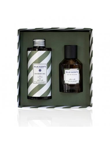 Blue Scents Gift Set Olive Oil & Green Pepper