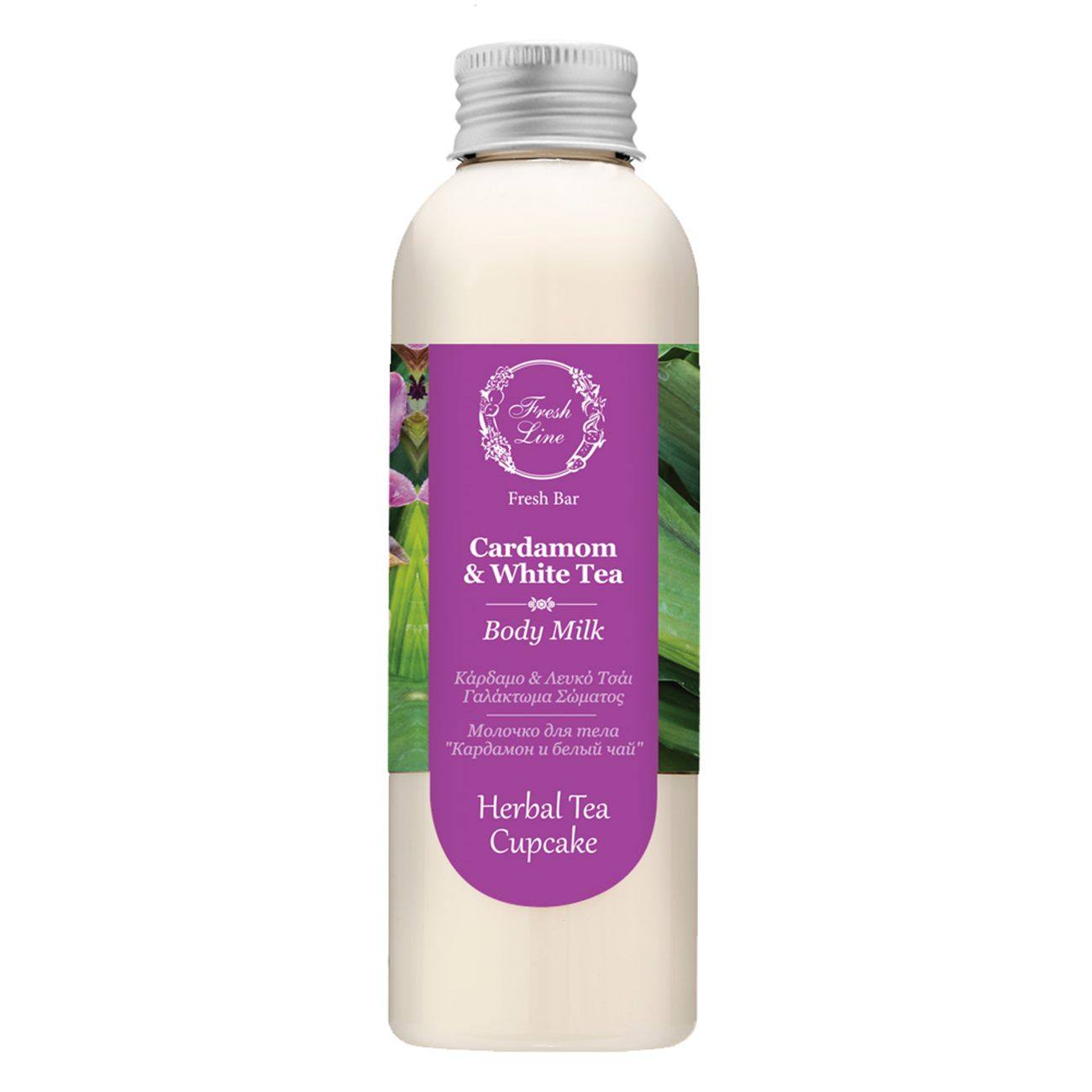 Fresh Line ΚΑΡΔΑΜΟ & ΛΕΥΚΟ ΤΣΑΙ Γαλάκτωμα Σώματος 200ml