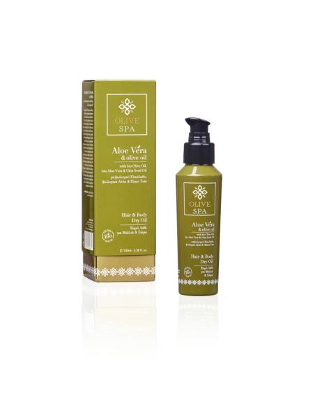 Olive Spa Ξηρό Λάδι για Μαλλιά και Σώμα 100ml