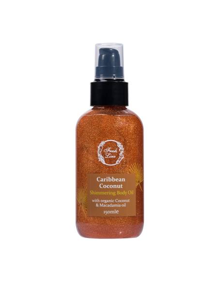 Fresh Line CARIBBEAN COCONUT Ξηρό Λάδι Λάμψης Σώματος 150ml