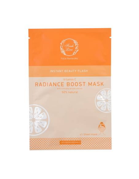 Frersh Line Radiance Boost Face Sheet Mask 20ml