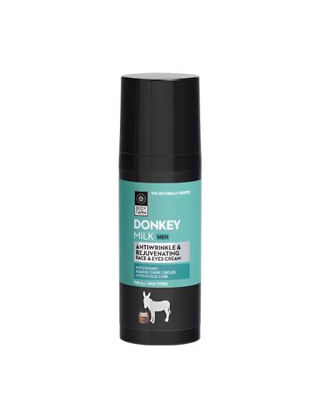 Body Farm Men's Cream for face & eyes donkey milk 30ml