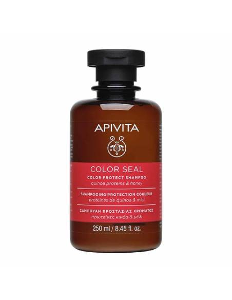 Apivita Color Seal Shampoo with Quinoa Protein & Honey 250ml