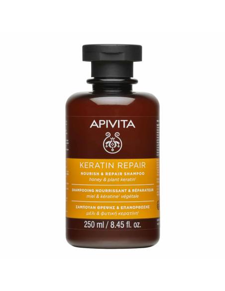 Apivita Nourish & Repair Shampoo for Dry-Damaged Hair 250ml