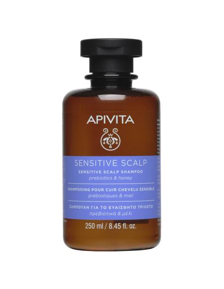 Apivita Sensitive Scalp Shampoo with Prebiotics & Honey 250ml
