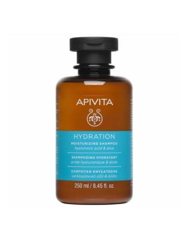 Apivita Hydration Moisturizing Shampoo with Hyaluronic Acid & Aloe 250ml