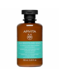 Apivita Oily Roots & Dry Ends Shampoo with Nettle & Propolis 250ml