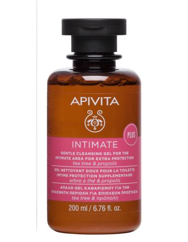 Apivita Intimate Care Απαλό Gel Καθαρισμού για την Ευαίσθητη Περιοχή με Αιθέριο Έλαιο Tea Tree & Πρόπολη 200ml