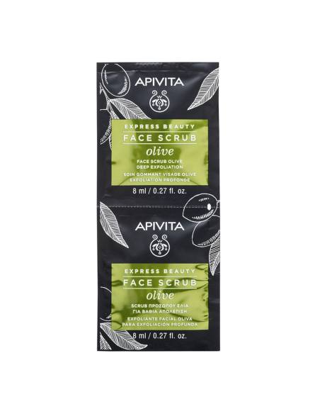 Apivita Express Beauty Face Scrub Olive for Deep Exfoliation 16ml Apivita Express Beauty Face Scrub Olive for Deep Exfoliation 16ml