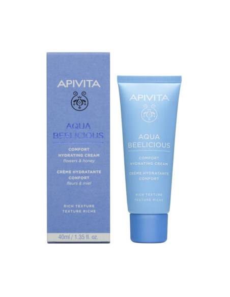 Apivita Aqua Beelicious Comfort Hydrating Cream Rich Texture 40ml Apivita Aqua Beelicious Comfort Hydrating Cream Rich Texture 40ml