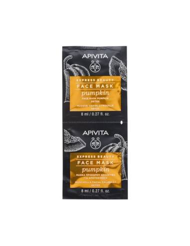 Apivita Express Beauty Face Mask Pumpkin for Detox 16ml