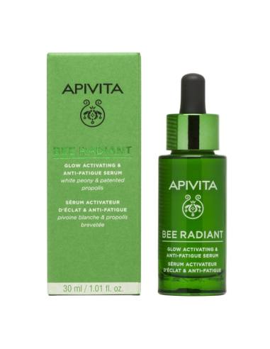 Apivita Bee Radiant Glow Activating & Anti-Fatigue Serum with White Peony & Patented Propolis 30ml