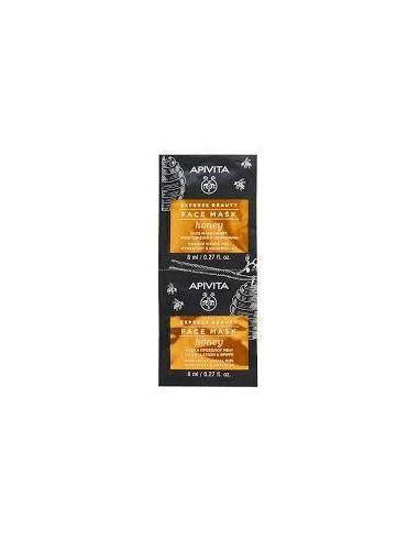 Apivita Express Beauty Face Mask Honey for Moisturizing & Nourishing 16ml