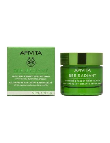 Apivita Bee Radiant Gel-Balm Νύχτας για Λείανση & Αναζωογόνηση 50ml