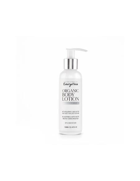 Evergetikon Βιολογική Θρεπτική Λοσιόν Σώματος με Υαλουρονικό & Βούτυρο Καριτέ 150ml
