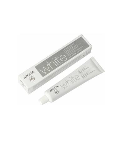 Apivita White Whitening Toothpaste with Mastic & Propolis 75ml