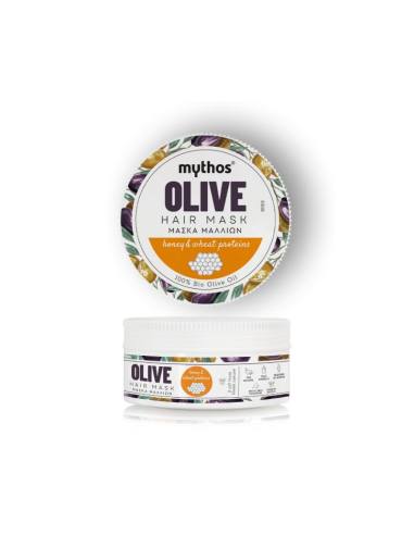 Mythos Olive Restoring Hair Mask with Honey & Wheat Proteins 150ml