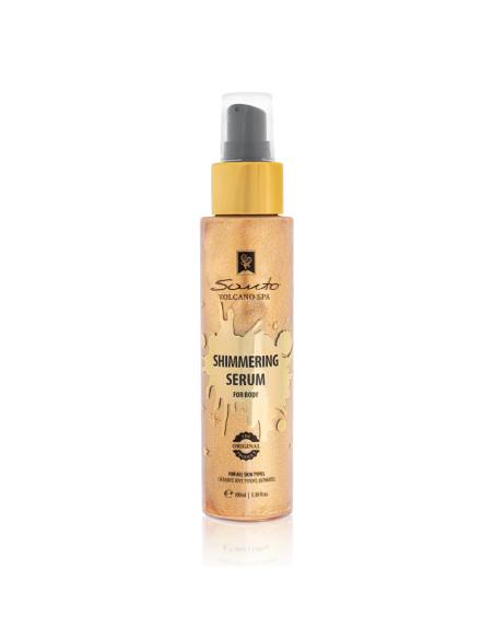 Santo Volcano Shimmering Serum για το Σώμα 100ml