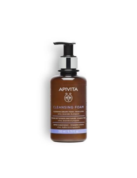 Apivita Cleansing Foam for Face & Eyes 200ml Apivita Cleansing Foam for Face & Eyes 200ml