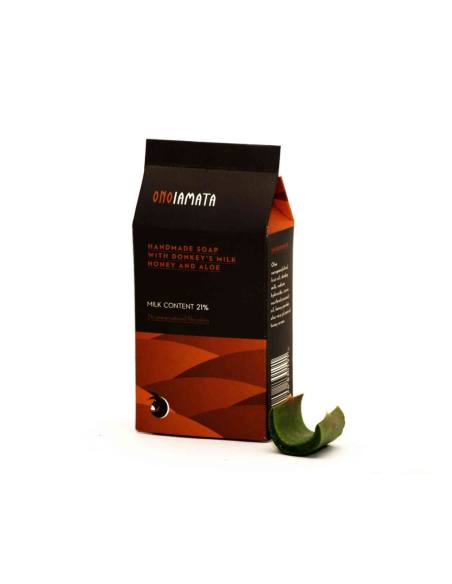 ONOIAMATA Χειροποίητο Σαπούνι με Γάλα Γαϊδούρας(21%), Μέλι & Αλόη 100gr ONOIAMATA Χειροποίητο Σαπούνι με Γάλα Γαϊδούρας(21%), Μέλι & Αλόη 100gr