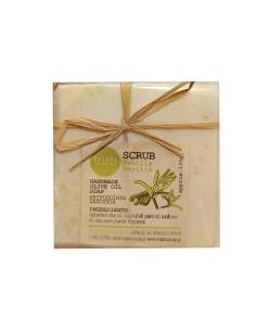 MALAMA Handmade Scrub Olive Oil Soap Vanilla 135gr