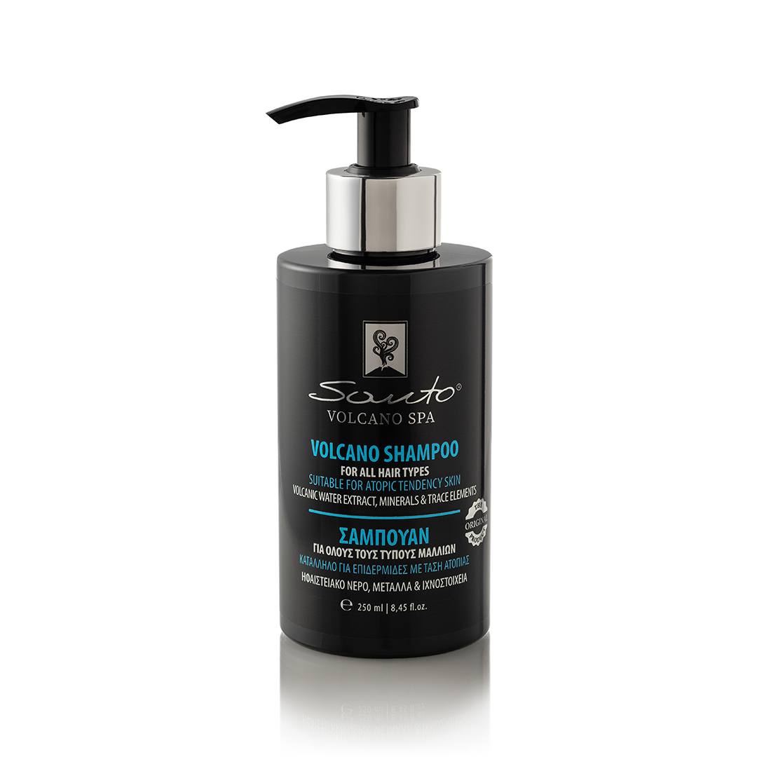 Santo Volcano Spa Santo Volcano Σαμπουάν για Όλους τους Τύπους Μαλλιών 250ml